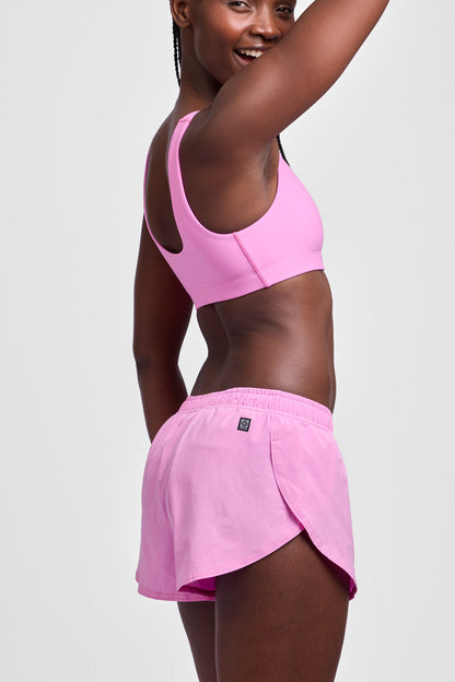  Lizzie Split Short - Pinky