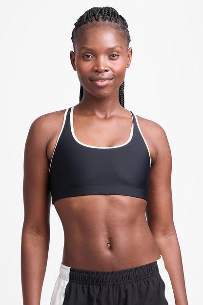  Molly Sports Bra - Black Contrast