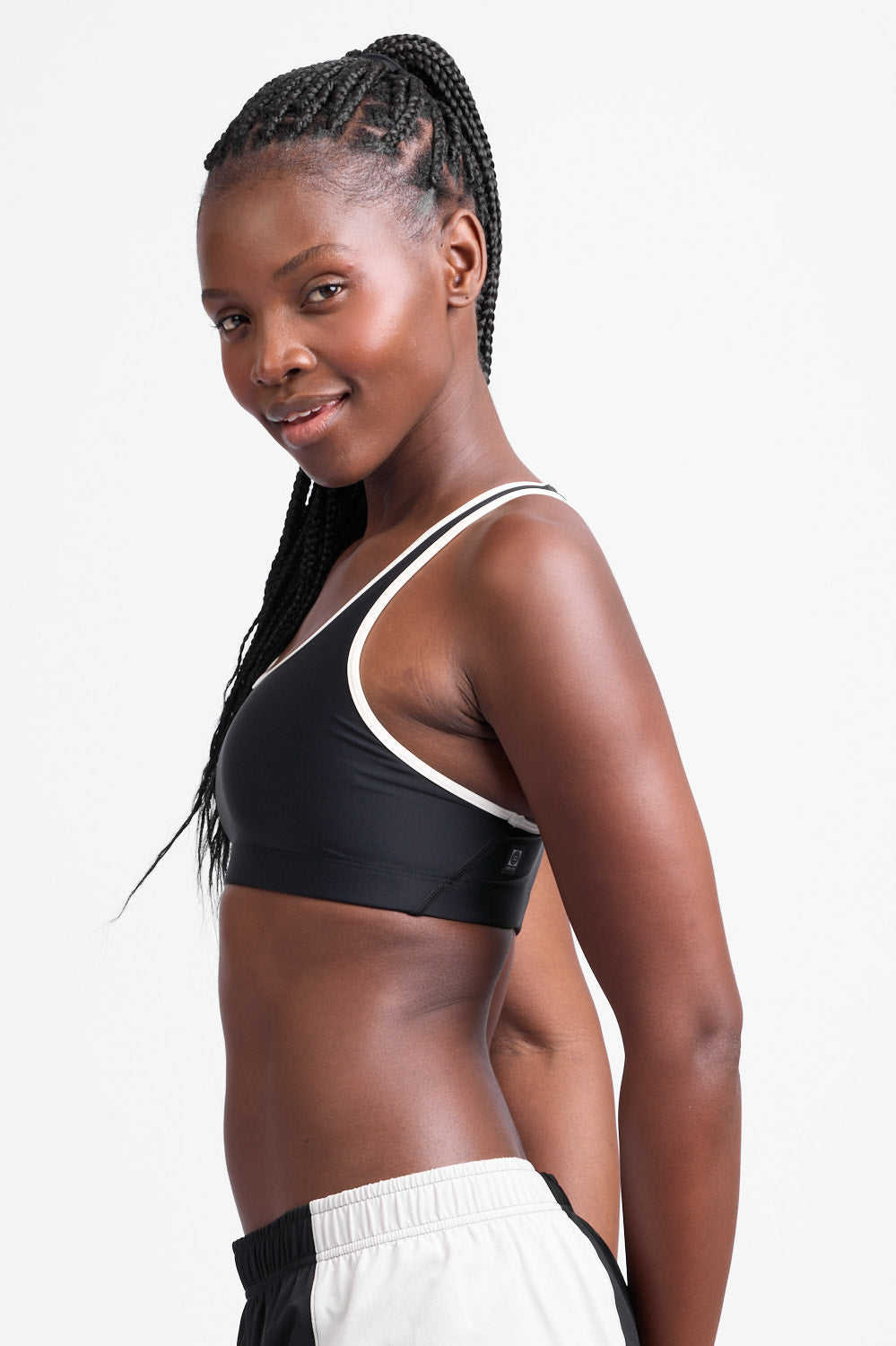  Molly Sports Bra - Black Contrast